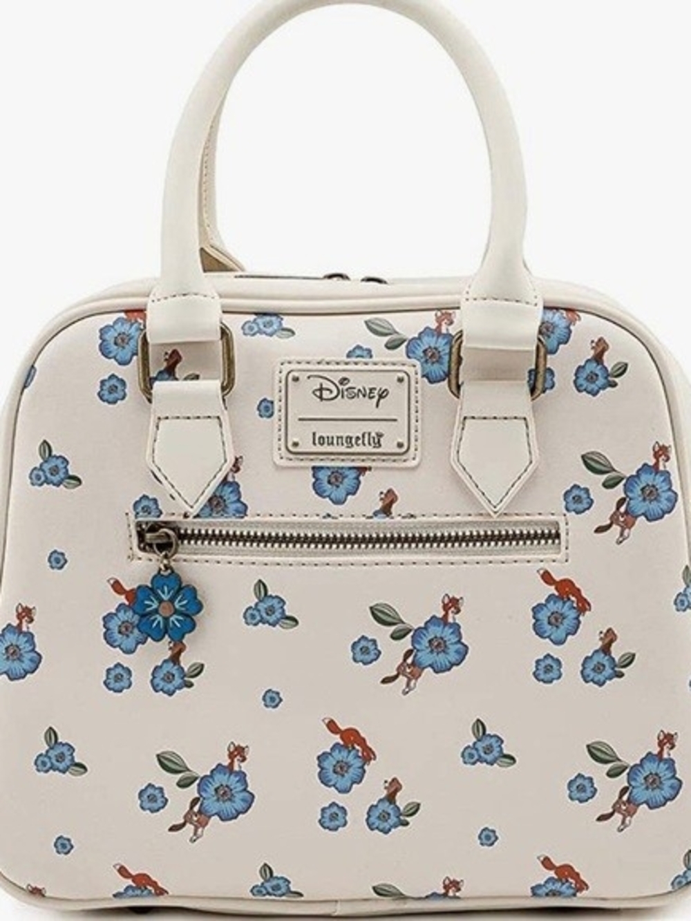 Disney Loungefly Fox and Hound Handbag 9" x 11"